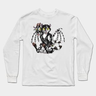 Chimera Cubs: White Bicolor Long Sleeve T-Shirt